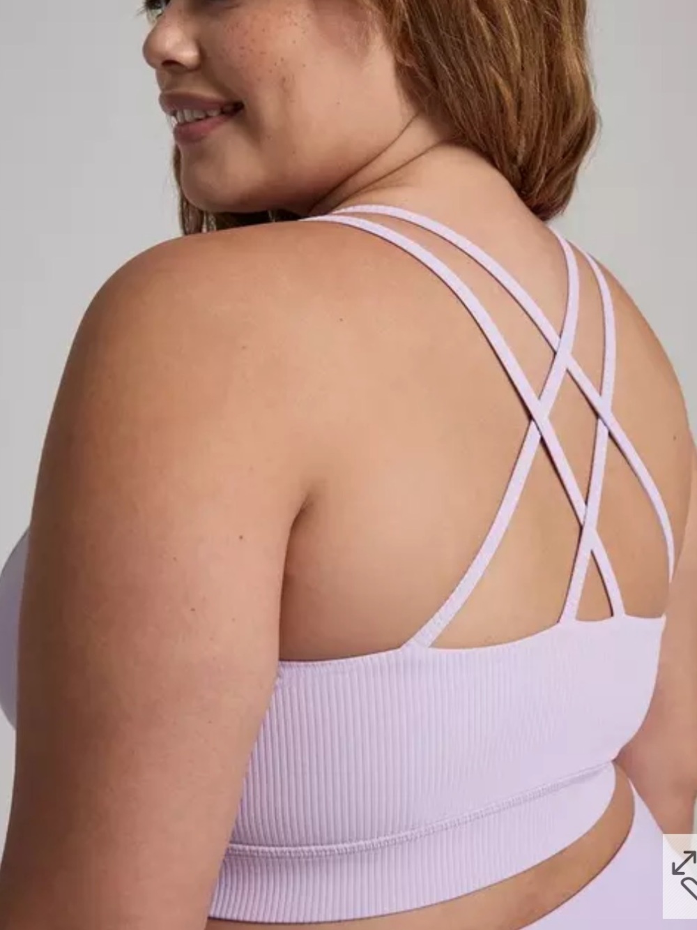 Torrid Active Wireless Ribbed Bra